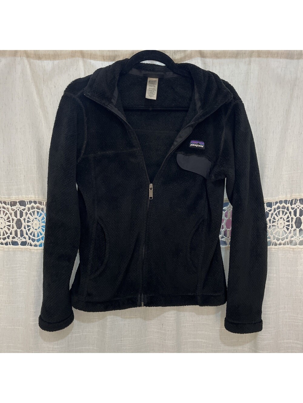 Patagonia Better Sweater Women's Black Full-Zip Jacket Long Sleeve Size S